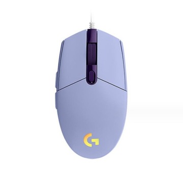 Mysz Logitech G102 LIGHTSYNC Gamingowa Liliowa