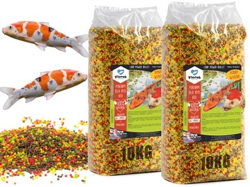 POKARM DLA RYB KOI KARPI KARMA MIX OCZKO WODNE