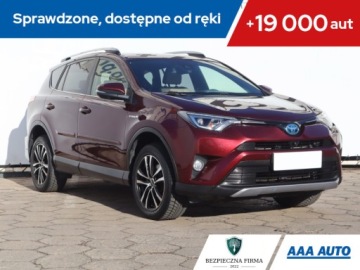 Toyota RAV4 IV MPV Facelifting 2.5 Hybrid 197KM 2017 Toyota RAV 4 2.5 Hybrid, Salon Polska, Serwis ASO