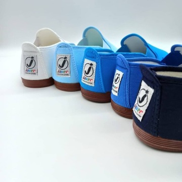 WYGODNE ESPADRYLE TENISÓWKI WKŁADANE granat r. 41