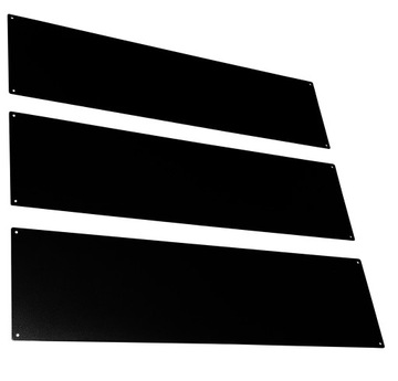 МАГНИТНАЯ ДОСКА ДЛЯ ЗАМЕТОК НА МАГНИТАХ НАСТЕННЫЕ ЗАМЕТКИ 20х80 3ШТ ЧЕРНАЯ