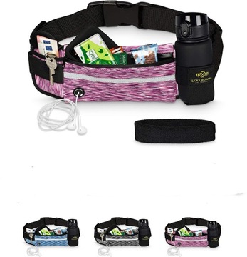 ПОЯСНАЯ СУМКА ДЛЯ БЕГА + СВОБОДНАЯ ЛЕНТА