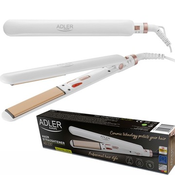 PROSTOWNICA DO WŁOSÓW CERAMICZNA AD2317 lekka 200W