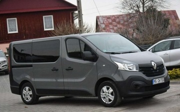 Renault Trafic III Furgon 1.6 Energy dCi 125KM 2016 Renault Trafic 1.6D 8-Osobowy Navi 2 KPL Kol Oryginal LakierSprowadzonyGwa