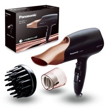 Suszarka do włosów PANASONIC EH-NA65CN825 2000W Dyfuzor Jonizacja 4 temp.