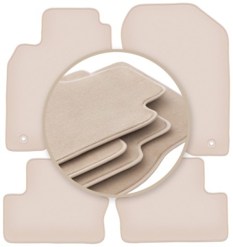 Velurové koberce 10 mm Premium pro: Honda Insight II hatchback 2009-2014
