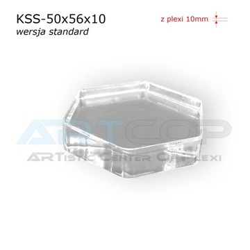 Podstawka Ekspozytor z plexi 50x56-10 na biżuterię