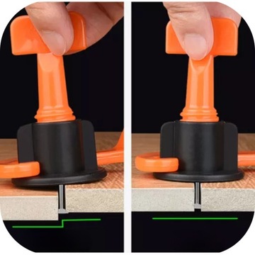 КОМПЛЕКТ САМОВЫРАВНИВАЮЩЕЙСЯ СИСТЕМЫ ЗАЖИМ ДЛЯ УКЛАДКИ ПЛИТКИ ВЫРАВНИВАНИЕ