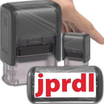 PIECZĄTKA CZARNA AUTOMATYCZNA Z NAPISEM 