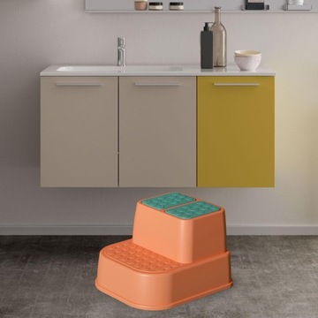 Step Stool Multiuse Stable Kids Dwustopniowy stołe