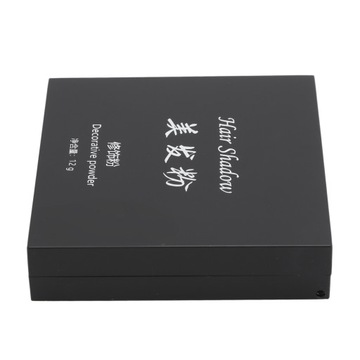 Прессованная пудра для теней для волос Белая пудра для временного нанесения KW.