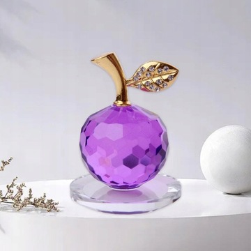 Пресс-папье с хрустальными яблоками,