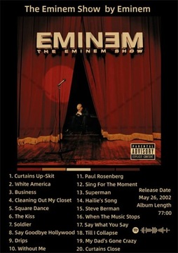 Plakat na płótnie Zły króliczek eminem adele hit a