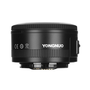 YONGNUO YN50mm F1.8 Obiektyw AF 1:1.8 Standard Prime Lens czarny