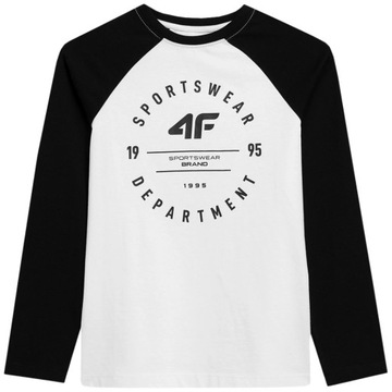 4F KOSZULKA CHŁOPIĘCA BLUZKA Z DŁUGIM RĘKAWEM r. 152