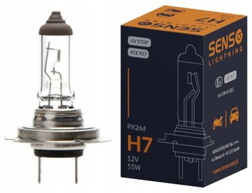 ЛАМПА SENSO H7 12 В 55 Вт, СЕРТИФИКАЦИЯ E4