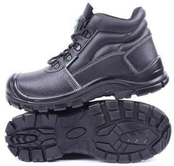 BUTY ROBOCZE SKÓRA S3 PODNOSEK TRZEWIK OCHRONNE 43
