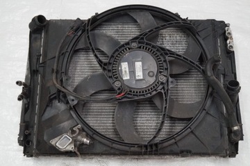 CHLADIČ VODY KLIMA VENTILÁTOR BMW 3 E92 E93 3.0