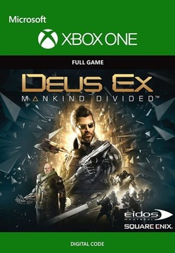 Deus Ex Mankind Divided XBOX ONE S/X KLUCZ KOD