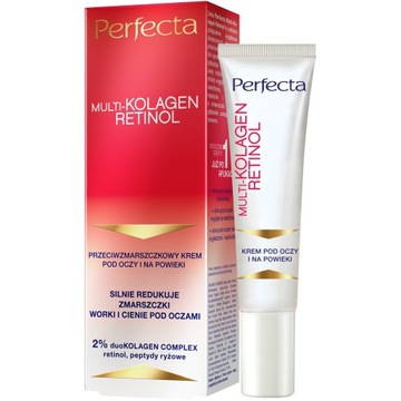 Perfecta Multikolagen Retinol krem pod oczy i powieki