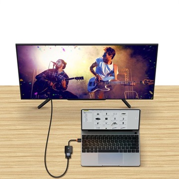 Adapter HDMI do VGA Baseus Lite Series z audio