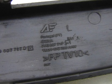 LIŠTA NÁRAZNÍKU LEVÝ PŘEDNÍ VW SHARAN 1 MK1 FL