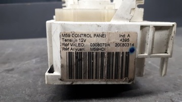 030807DA PANEL KLIMATIZACE PEUGEOT PARTNER I