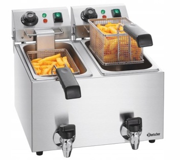 FRYTOWNICA ELEKTR. 2X4L SNACK II PLUS BARTSCHER