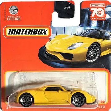 MATCHBOX PORSCHE 918 SPYDER MBX SHOWROOM 2023