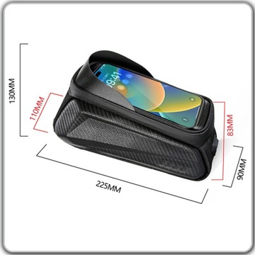 Водонепроницаемый ДЕРЖАТЕЛЬ ДЛЯ ВЕЛОСИПЕДНОЙ РОЗЕТКИ ЧЕХОЛ ДЛЯ ТЕЛЕФОНА СУМКА В РАМЕ НАСТЕННАЯ СУМКА