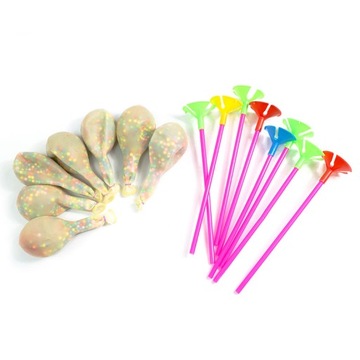 Balony z kulkami NA URODZINY IMPREZĘ 12szt UC82601
