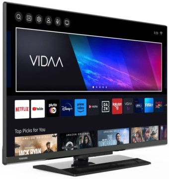 TOSHIBA 32LV3E63DG Smart WiFi светодиодный телевизор 32 дюйма VIDA с центральной подставкой