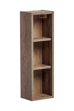 Regał Łazienkowy Górny 20 cm Oak Otwarty z Półkami