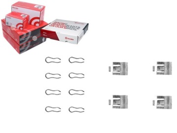 BREMBO ZESTAW MONTAŻOWY KLOCKÓW HAMULC. BREMBO