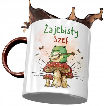 Kubek Bordowy Dla Szefa Żajebisty Szef Prezent