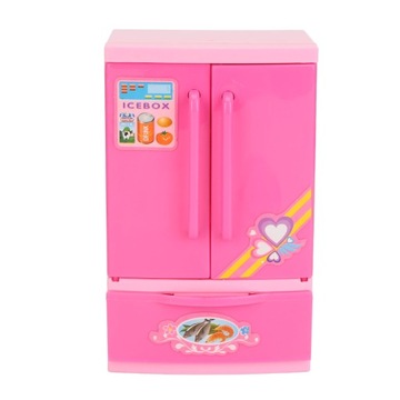 Детский миниатюрный холодильник, игрушечный кукольный домик, холодильник I8