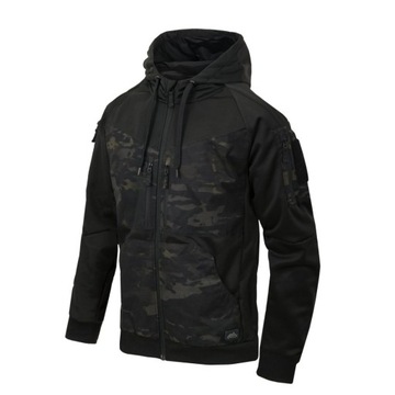 Bluza Helikon ROGUE Hoodie Czarny/ Multicam r.3XL