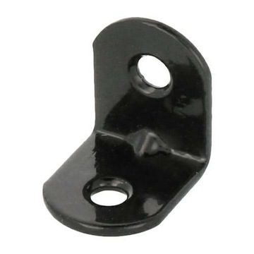 Kątownik Łącznik budowlany czarny stalowy 20x20mm