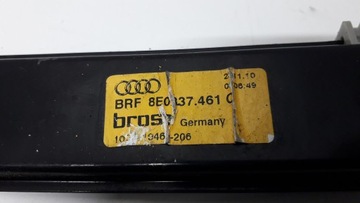 A4 B7 EXEO MECHANIZMUS OKNO LEVÝ PŘEDNÍ 8E0837461C
