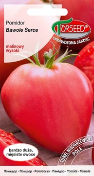 Pomidor Malinowy Bawole Serce nasiona 0,2 g SUPER