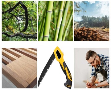 ПИЛА РУЧНАЯ ПИЛА СКЛАДНАЯ ПО ​​ДЕРЕву НОЖ 50 ЗУБЦИЙ