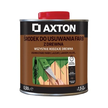 Środek do usuwania farby z drewna 0,5 l Axton