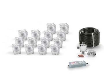 14x Oprawa najazdowa LED 12V IP68 BZ Creativ