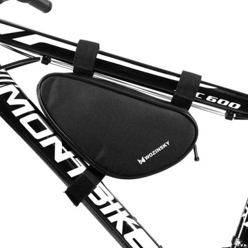 TORBA ROWEROWA SAKWA NA ROWER FUNKCJONALNA POJEMNA SASZETKA NA RAMĘ 1,5L