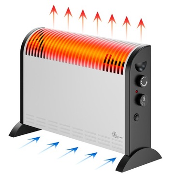 GRZEJNIK ELEKTRYCZNY + TURBO WENTYLATOR 2000W