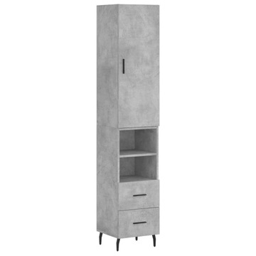 VidaXL odcienie szarości 34 x 34,5 x 180 cm