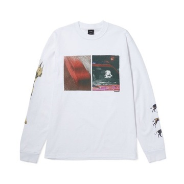 Koszulka HUF Red Means Go Longsleeve White L