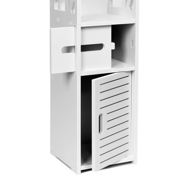 ШКАФ ДЛЯ ВАННОЙ, АЖУР, БЕЛЫЙ СТОЛБ, ПОЛКА ДЛЯ БУМАГИ, КОСМЕТИКА