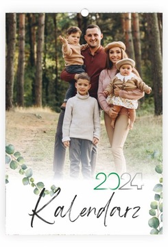 Foto-Kalendarz 2024 = a4+, Twoje zdjęcia, 13 KART = 1 szt , DZIEŃ BABCI
