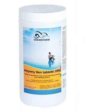 AKTYWNY TLEN 200 g CHEMIA BASENOWA 1kg